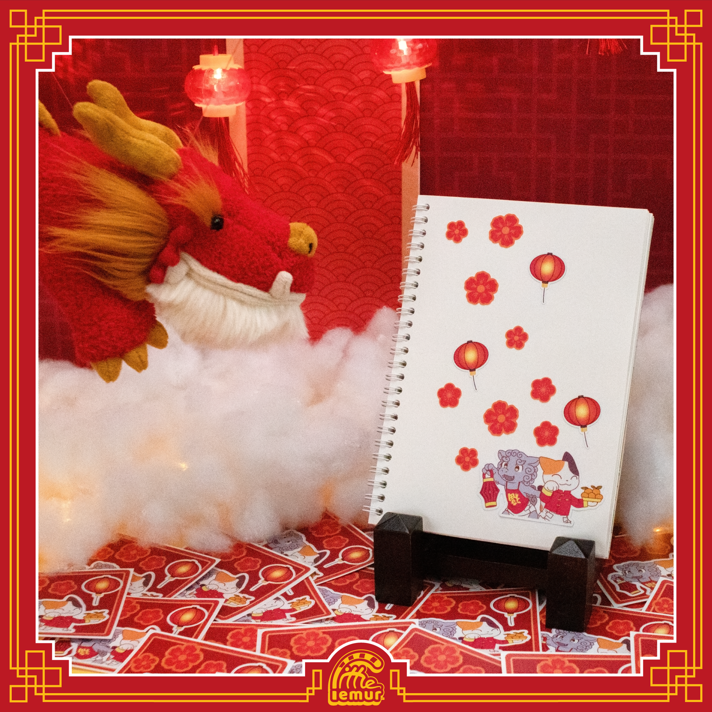 Chinese New Year - Mini Sticker Sheets