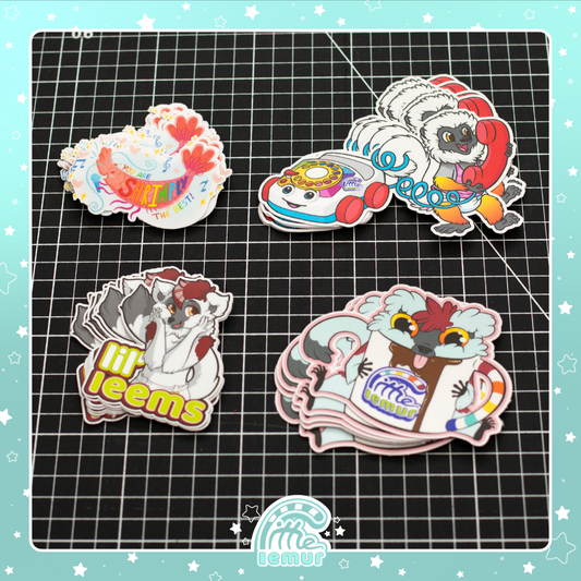 Custom Sticker Pack - Full Die Cut