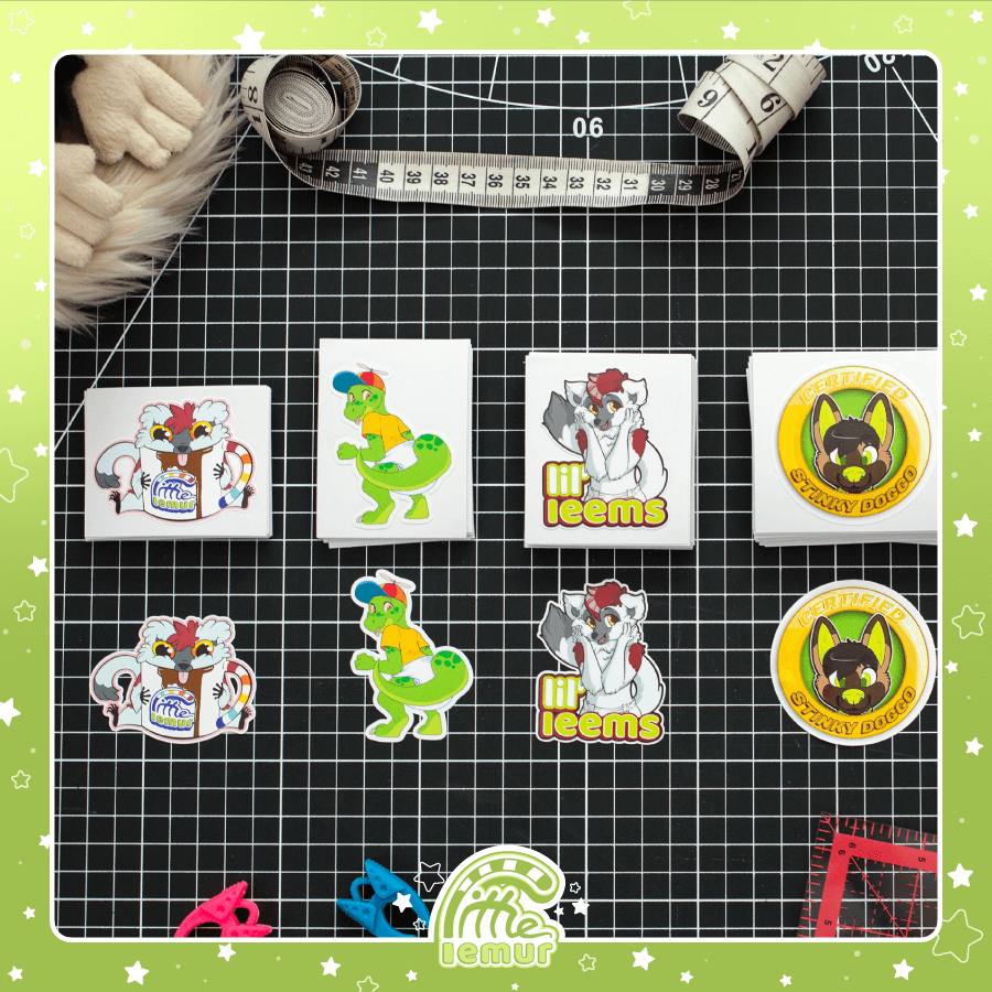 Custom Sticker Pack - Standard Die Cut