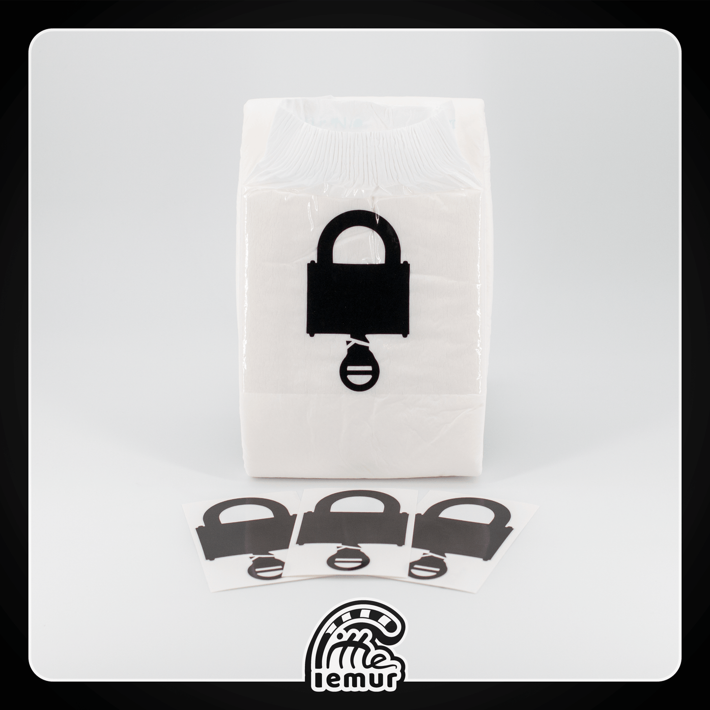 Lock Decal Stickers