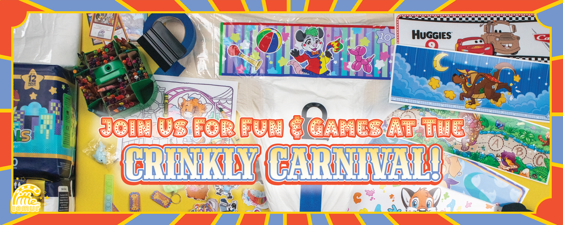 Join us at CalFurry for fun & games at the Crinkly Carnival!