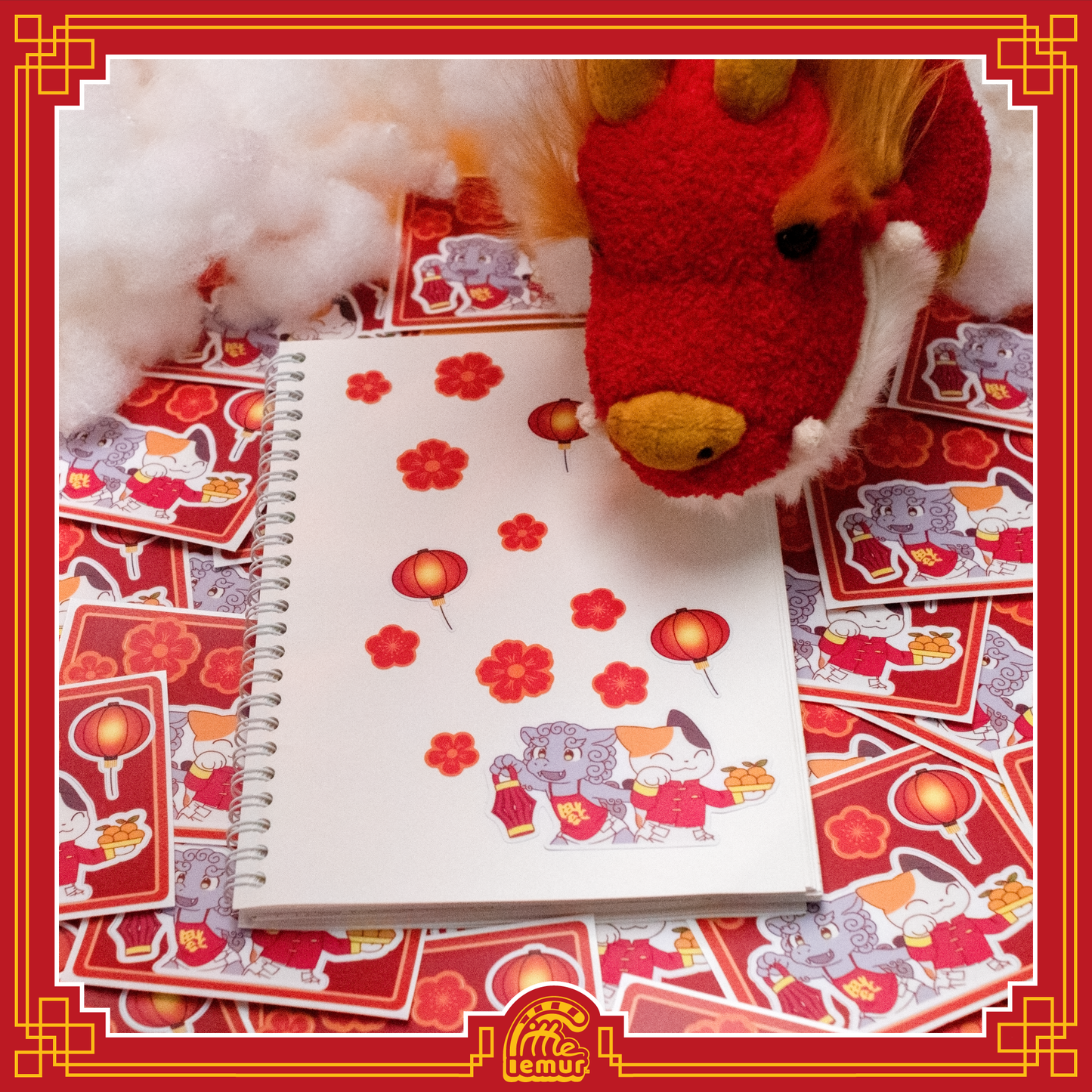 Chinese New Year - Mini Sticker Sheets