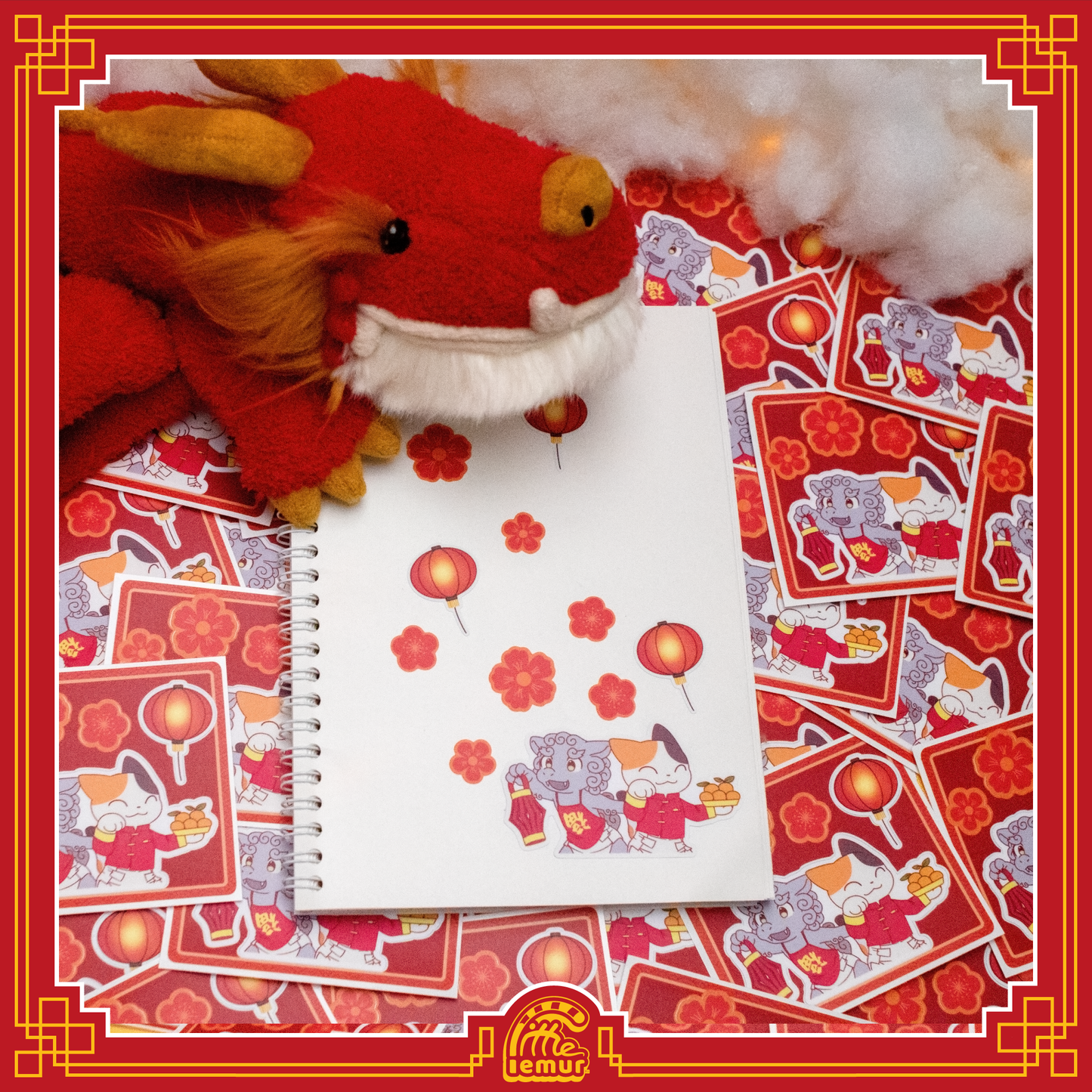 Chinese New Year - Mini Sticker Sheets