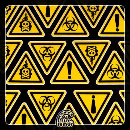 Warning Label 6" Decal Stickers