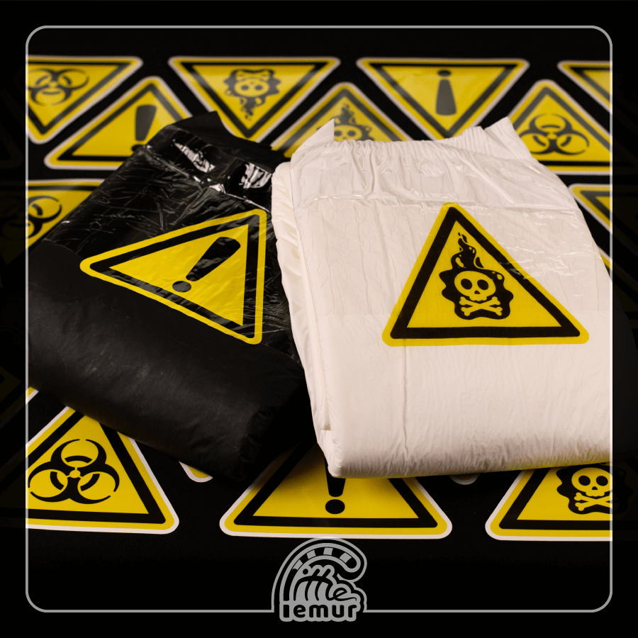 Warning Label 6" Decal Stickers