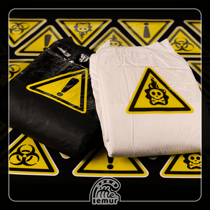Warning Label 6" Decal Stickers