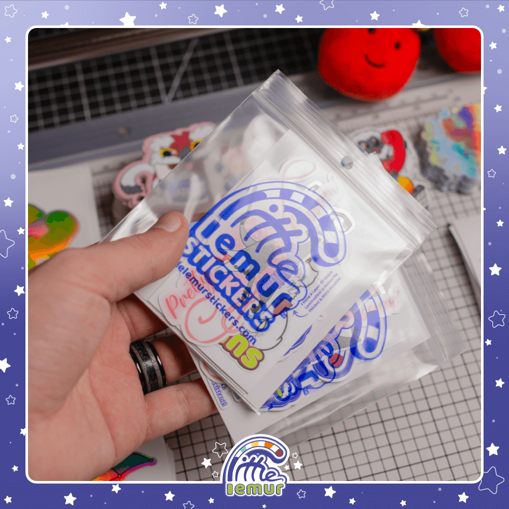 Sticker Goody Bag! – Little Lemur Stickers