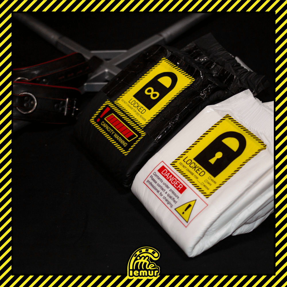 Hazardous Containment Labels – Little Lemur Stickers