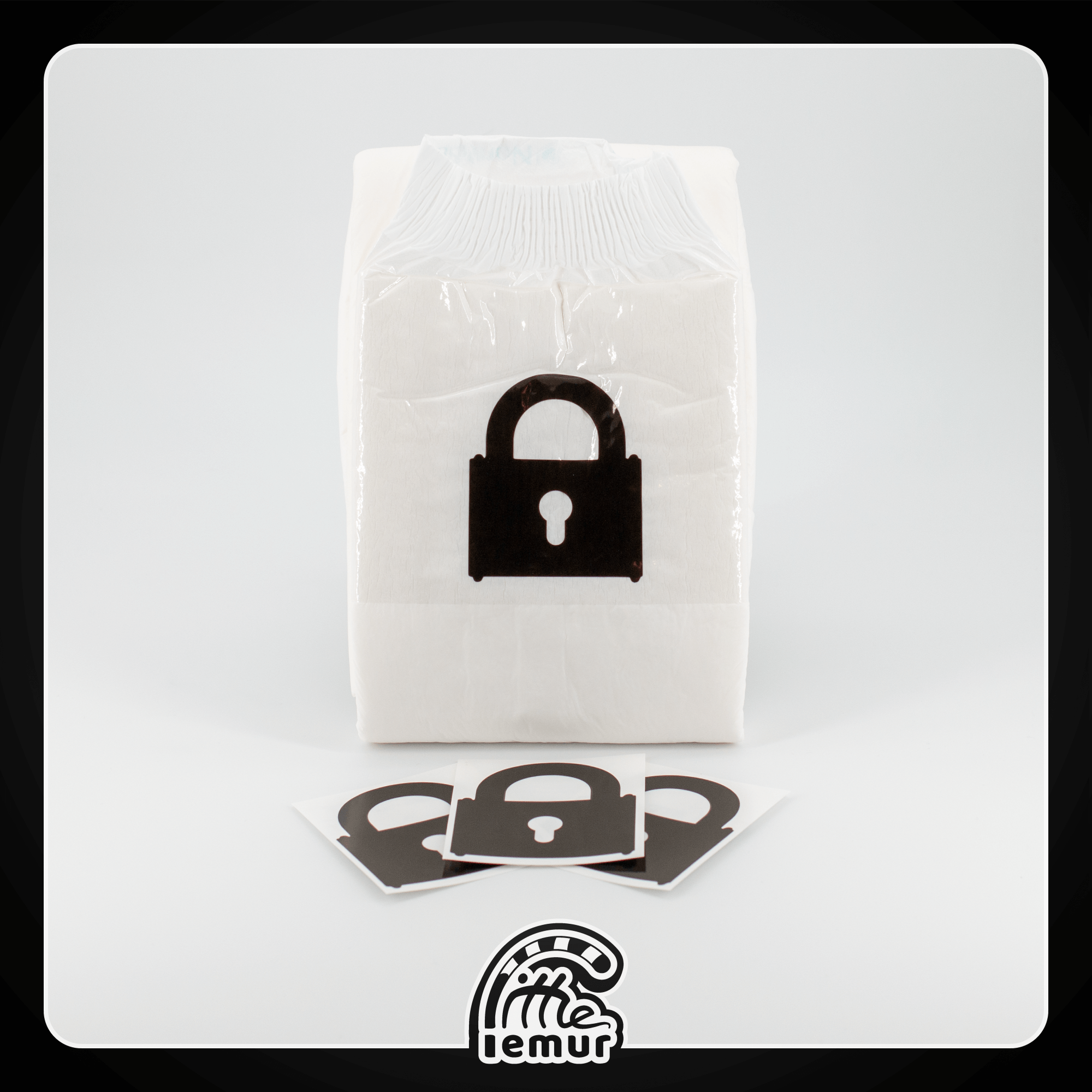 Lock Decal Stickers – Little Lemur Stickers