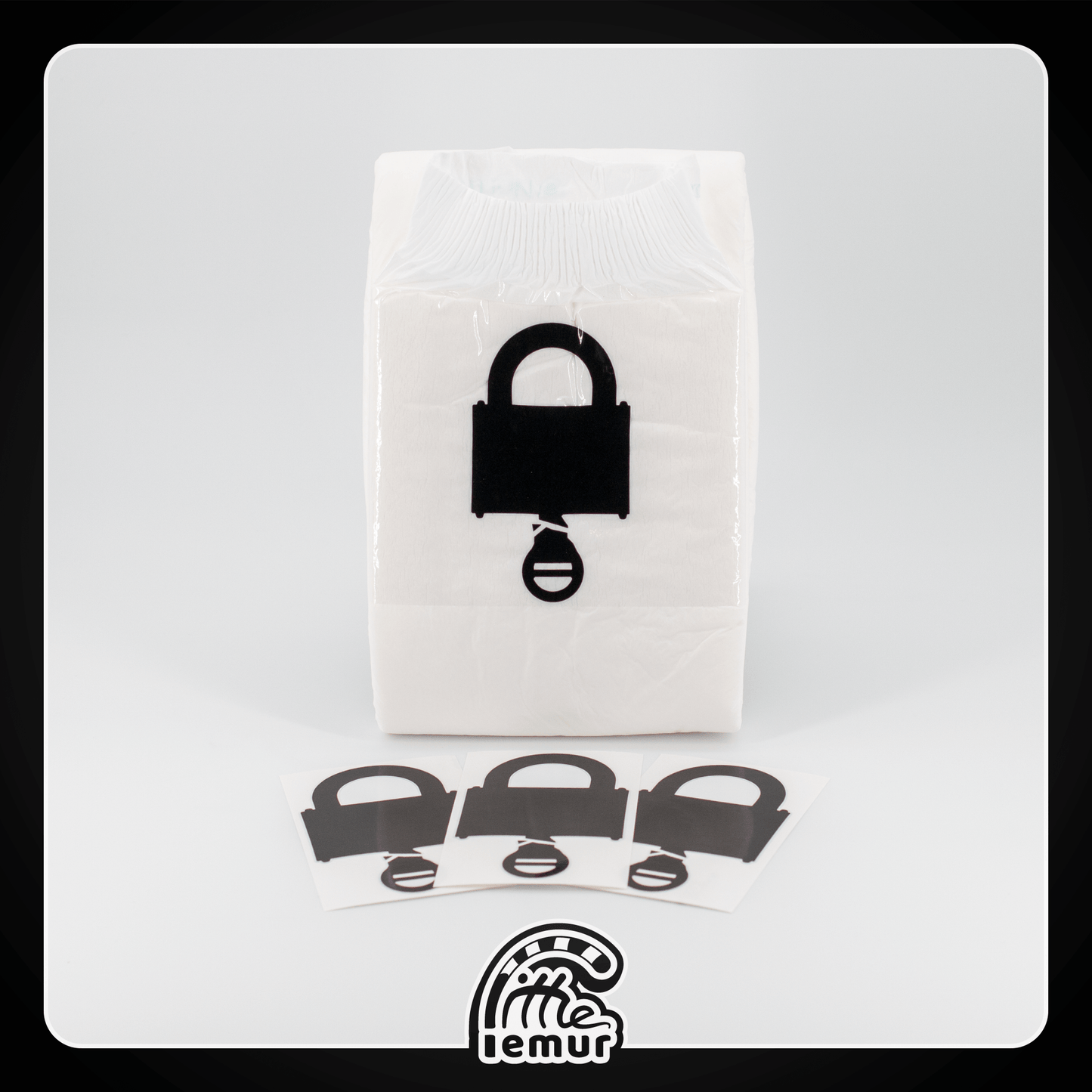 Lock Decal Stickers
