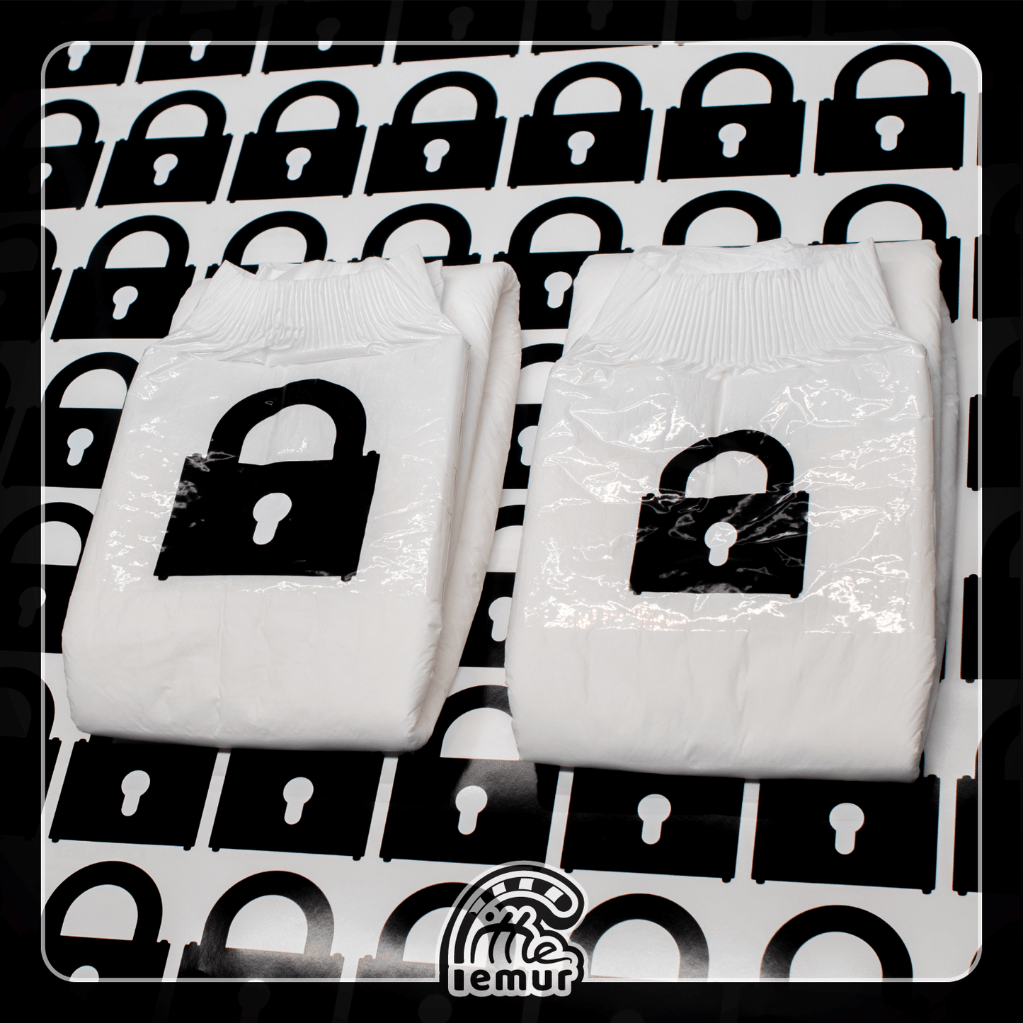 Lock Decal Stickers
