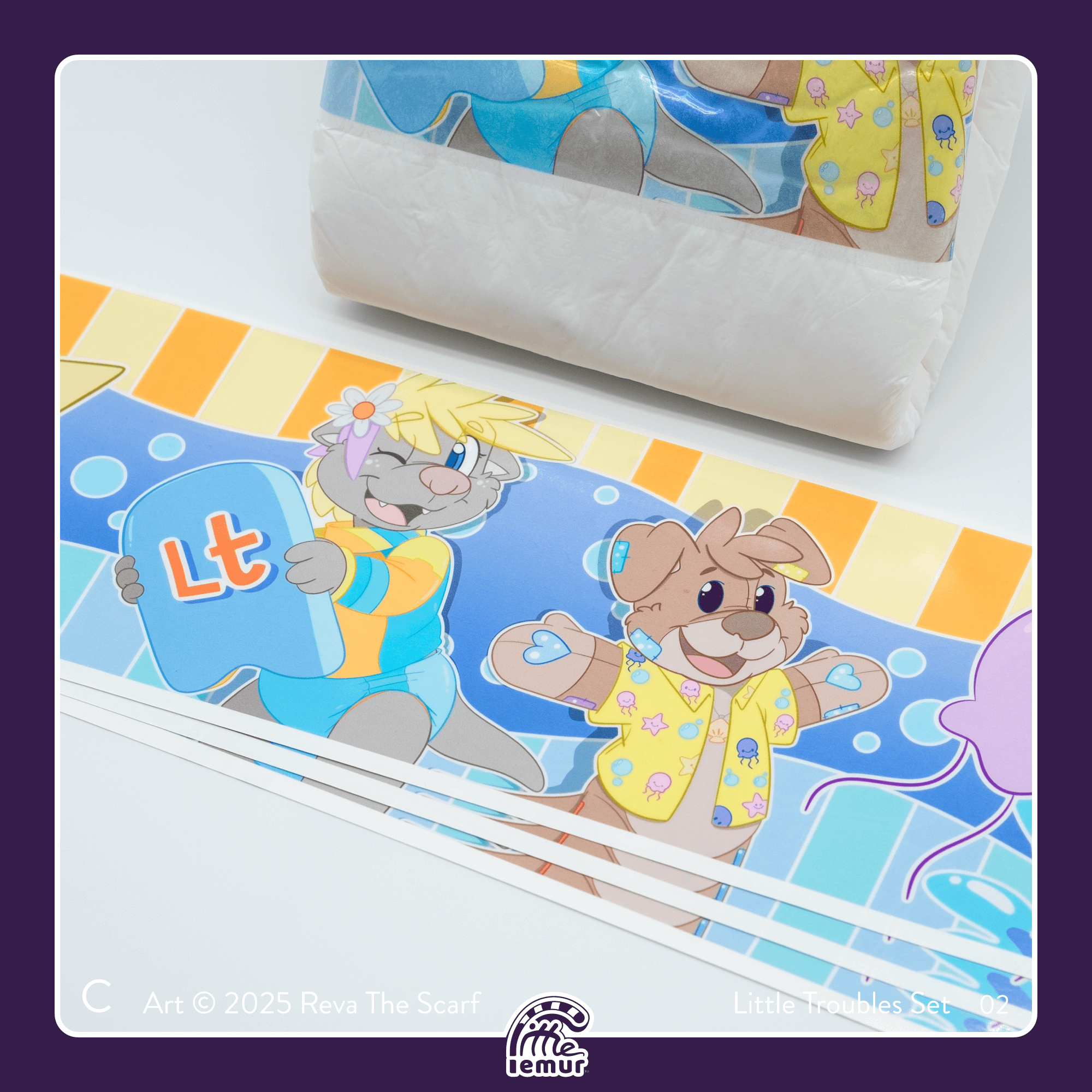 Patches Playtime Panels! – Little Lemur Stickers